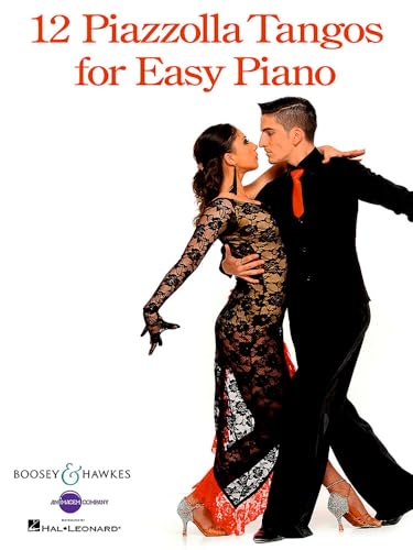 12 Piazzolla Tangos for Easy Piano : piano.