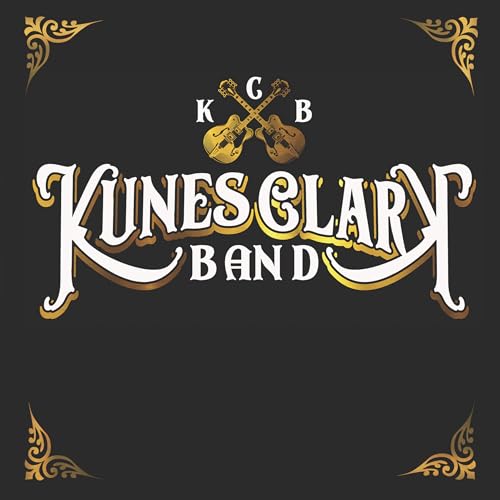 CD cover for Kunes Clark Band with guitars and ornate gold design.