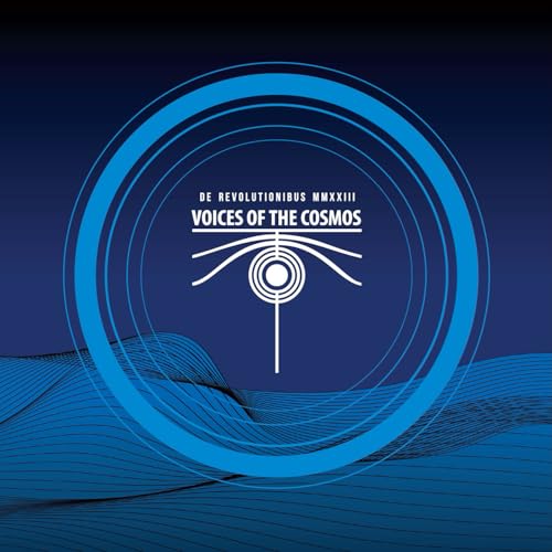 CD cover: blue concentric circles, stylized eye, and wave pattern.