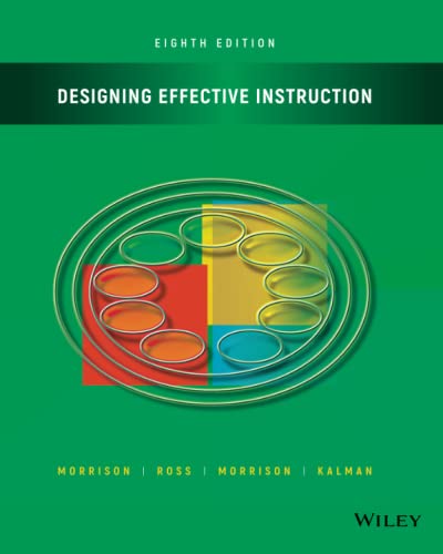 Designing Effective Instruction