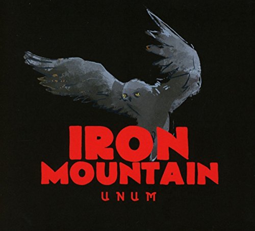 CD cover: dark bird silhouette over red "Iron Mountain" text.