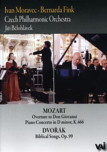 DVD cover featuring orchestra, pianist, and singer in a concert hall.