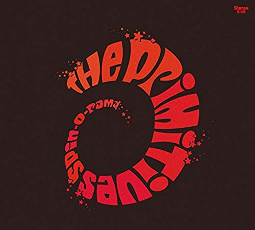 CD cover for The Primitives' "Spin-O-Rama" with swirling red text.