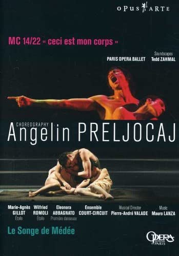 DVD cover for "Songe De Medee" ballet, featuring dancers in dramatic poses.