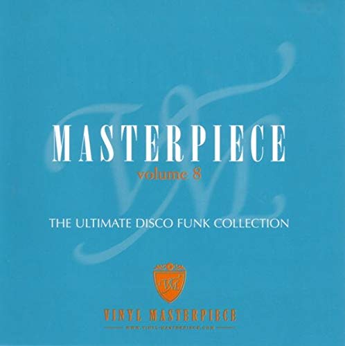 CD cover for "Masterpiece: The Ultimate Disco Funk Collection, Vol. 8".