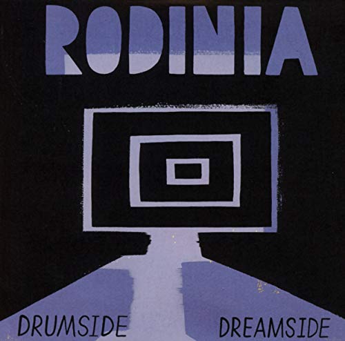 CD cover for Rodinia’s “Drumside / Dreamside” with abstract geometric design.