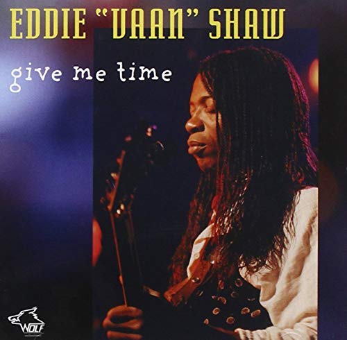 CD cover featuring Eddie "Vaan" Shaw playing an acoustic guitar.