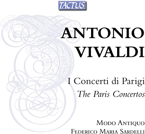 CD cover for Antonio Vivaldi’s “The Paris Concertos” by Modo Antiquo.