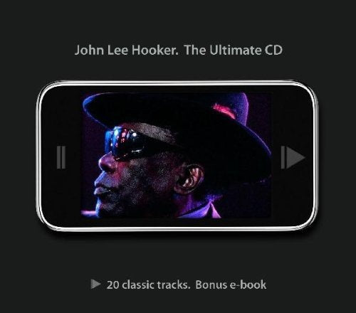 John Lee Hooker album cover displayed on a smartphone screen.
