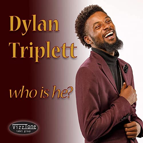 CD cover featuring Dylan Triplett, a smiling Black man in a suit.