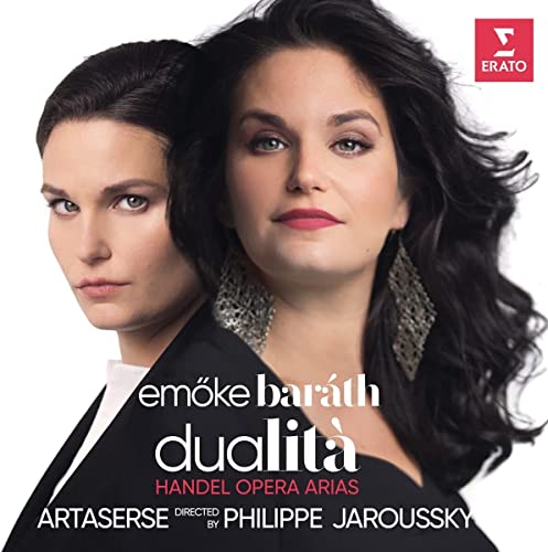 CD cover featuring two women with dark hair, "Dualità" text overlay.