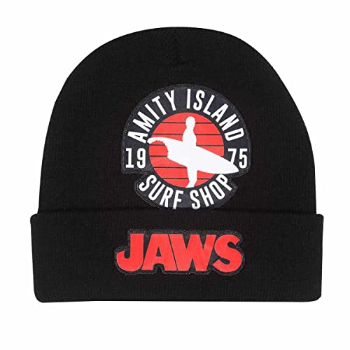 Jaws - Amity Surf Shop (Unisex Black Beanie) One Size