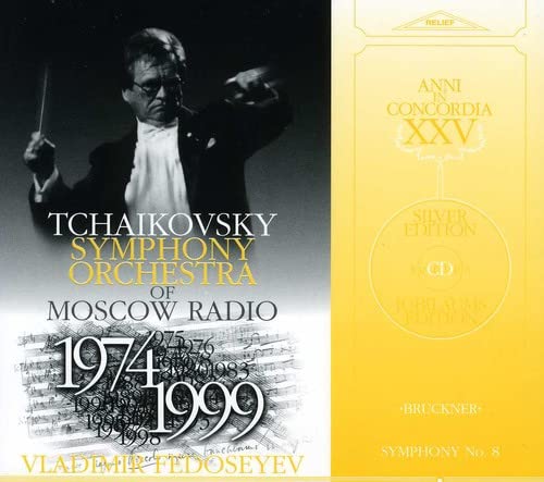CD cover featuring conductor Vladimir Fedoseyev and text: Tchaikovsky Symphony Orchestra.