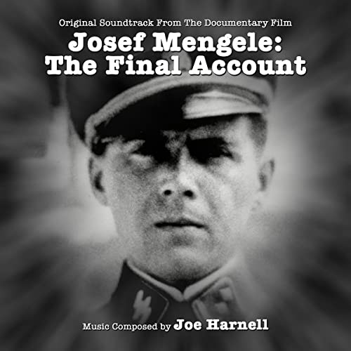 CD cover featuring a black and white portrait of Josef Mengele in uniform.