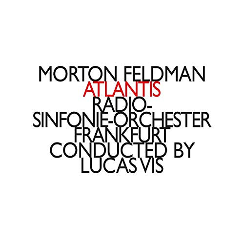 CD cover for Morton Feldman’s “Atlantis” by Radio-Sinfonie-Orchester Frankfurt.