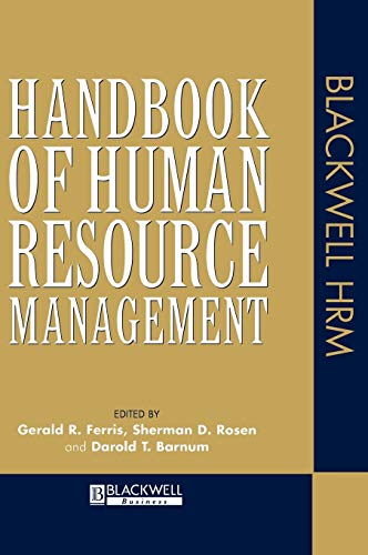 Handbook of Human Resources Management