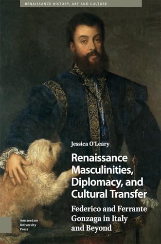 Book cover featuring a Renaissance-era man with a dog.
