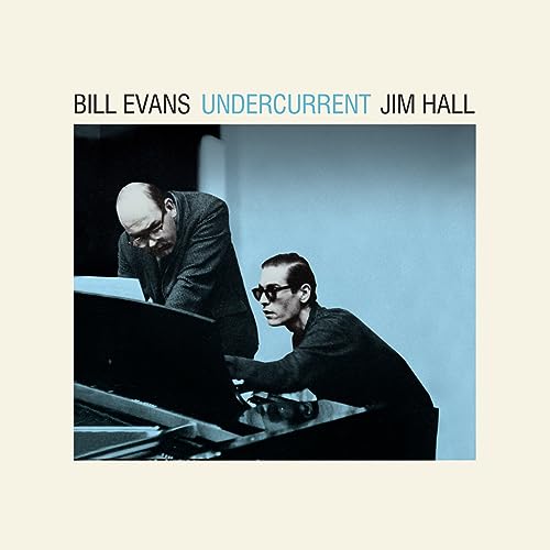 Album cover featuring Bill Evans and Jim Hall with a piano.