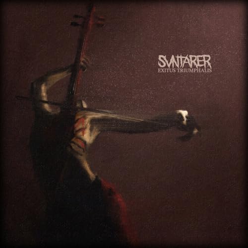 Dark album cover featuring a distorted figure playing a cello.