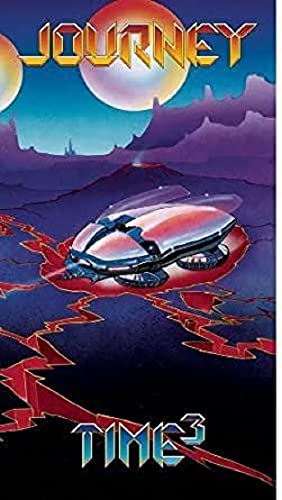 Journey Time3 album cover featuring a futuristic vehicle and sun.