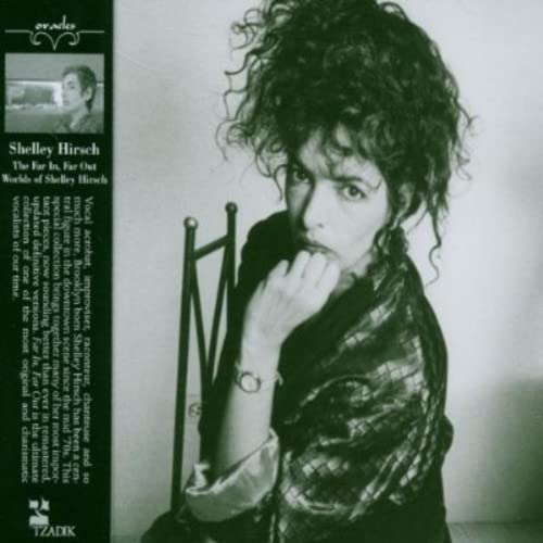 CD cover featuring Shelley Hirsch, a woman with curly hair.