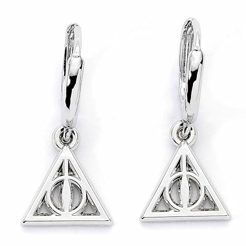 Harry Potter Deathly Hallows Huggy Earrings
