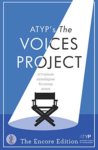 Book cover: "The Voices Project" with a director’s chair illustration.