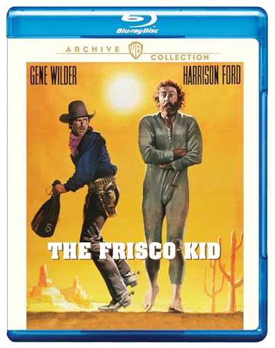 The Frisco Kid" Blu-ray case featuring Gene Wilder and Harrison Ford.