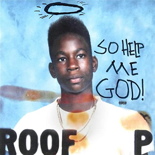 CD cover for 2 Chainz’s “So Help Me God!” featuring a portrait and halo.