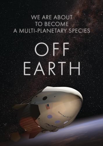 DVD cover for "Off Earth" featuring a spaceship in orbit.