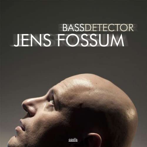 CD cover for Jens Fossum’s “Bass Detector” featuring a man’s profile.