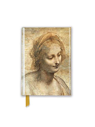 Leonardo Da Vinci: Detail of the Head of the Virgin (Foiled Pocket Journal) (Flame Tree Pocket Books)