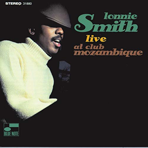 Album cover featuring Lonnie Smith in a sweater and hat.
