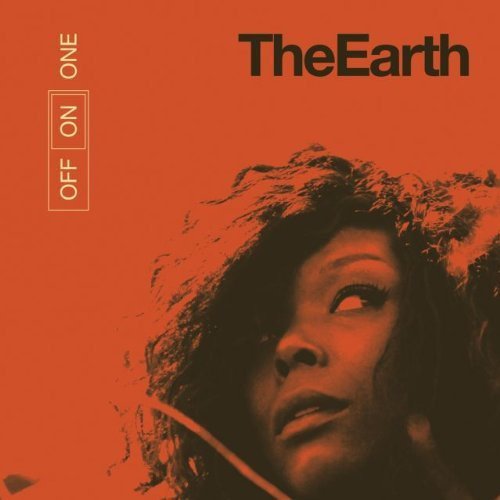 CD cover with a portrait of a woman and orange background.