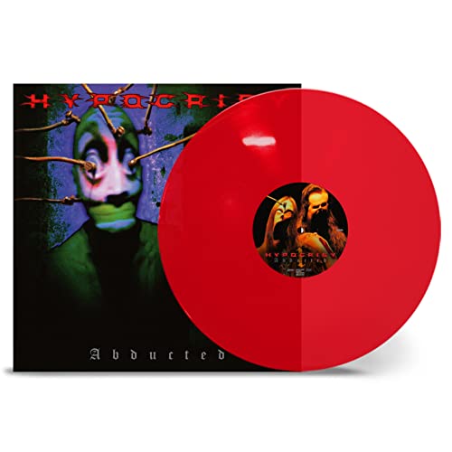 Hypocrisy "Abducted" vinyl record with alien-themed album art.