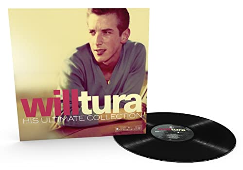 Will Tura album cover and vinyl record, portrait of a man.