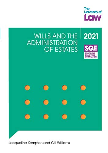 SQE - Wills and the Administration of Estates (SQE1)