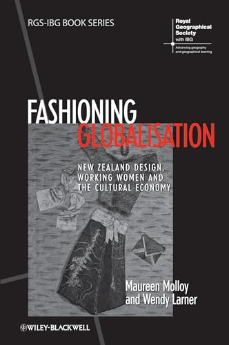 Book cover: "Fashioning Globalisation," featuring a textured dress image.