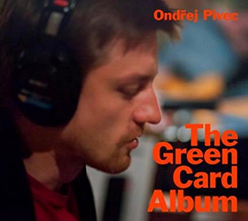 CD cover: man with headphones, album title "The Green Card Album".