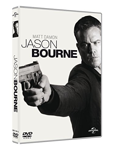DVD cover for "Jason Bourne" featuring Matt Damon holding a gun.