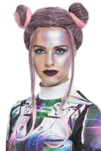 Smiffys Space Buns Wig
