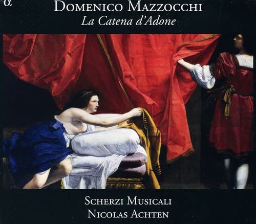 CD cover depicting a Baroque painting of figures with red drapery.