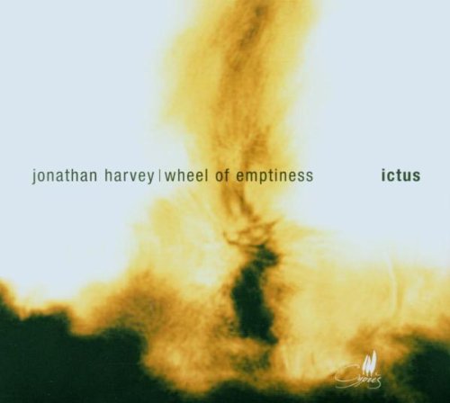 CD cover: abstract golden swirl with text “Wheel of Emptiness”.