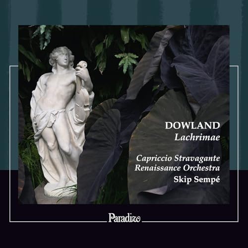 CD cover featuring a classical statue and dark floral elements.