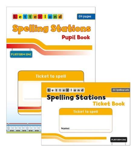 Spelling Stations Workbook & Ticket Book 1