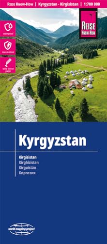 Kyrgyzstan Map : 1:700,000