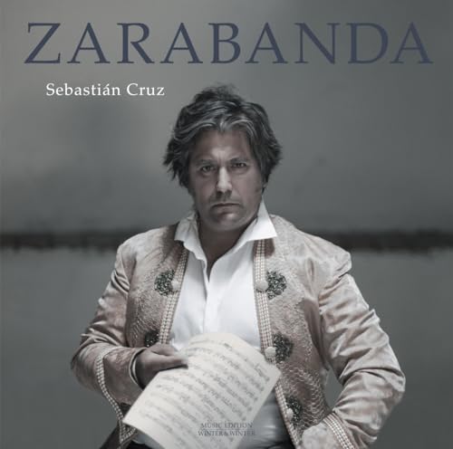 Sebastián Cruz album cover, portrait of a man in ornate clothing.