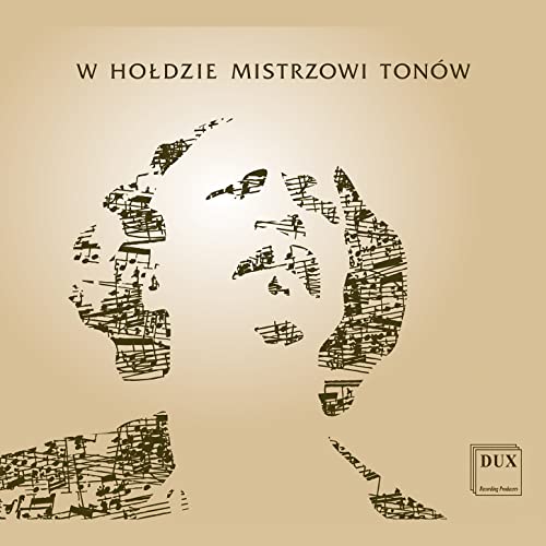 CD cover: musical notes forming a portrait of a man’s face.