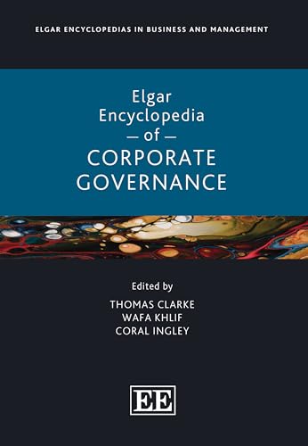 Elgar Encyclopedia of Corporate Governance