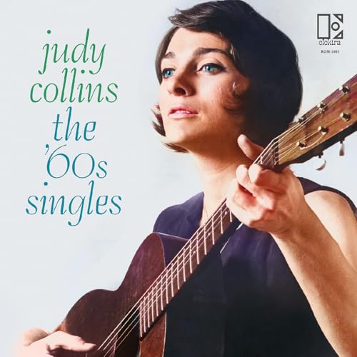 Judy Collins album cover featuring a portrait with acoustic guitar.